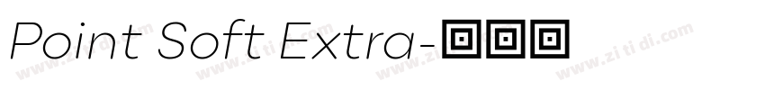 Point Soft Extra字体转换